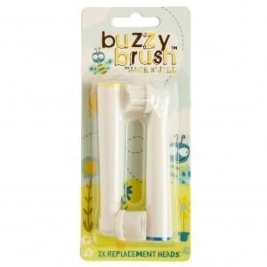 Jack N' Jill borstel-opzetstukjes 2 Pack Buzzy Brush