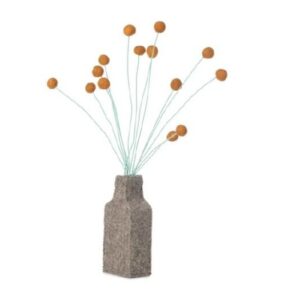 Vaas bloemen, drum sticks