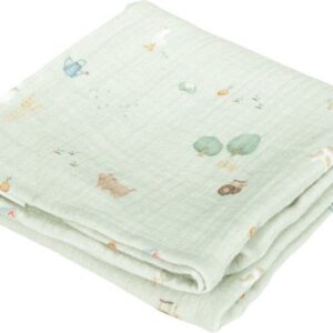 LITTLE DUTCH Swaddle doek hydrofiel 120 x 120 Little Farm