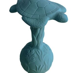 NATRUBA - Bijtring rammelaar schildpad blauw