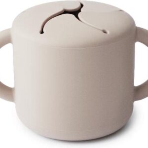 Mushie - Siliconen Snack Cup - Ivory