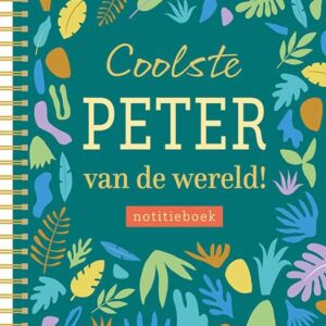 Notitieboek - coolste peter van de wereld