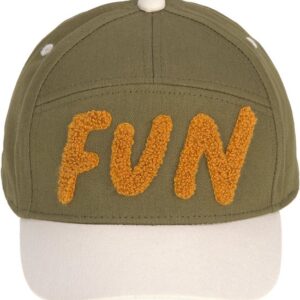 LASSIG - Pet Kids Base Cap Fun sand/olive, 2-6 jaar, maat 52