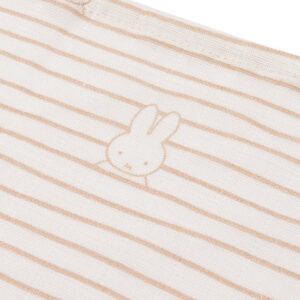 JOLLEIN - Hydrofiele Doek Small 70x70cm Miffy Stripe Biscuit (3pack)