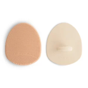 MUSHIE - Cradle Cap Brush - 2pack Blush/Shifting Sand