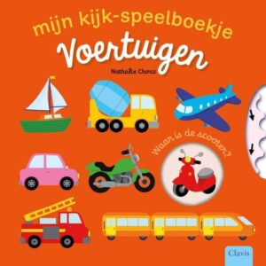 CLAVIS - Mijn Kijk-Speelboekje Voertuigen