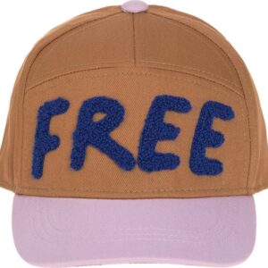 LASSIG - Kids Base Cap Little Gang Free caramel/lilac, 2-6 jaar, maat 52