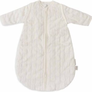 JOLLEIN - Slaapzak met Afritsbare mouw rond - 60cm Miffy Jacquard Ivory