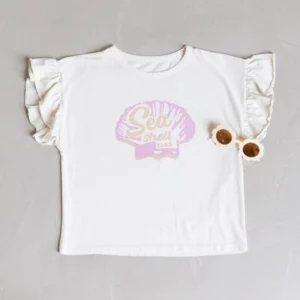 ELLE_AND_RAPHA - T-shirt - Little Seashell Club