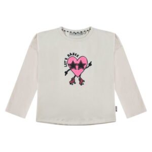 STAINS & STORIES - Girls Tshirt Longsleeve - Creme